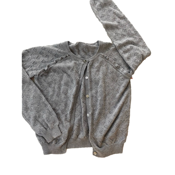 DEUX PAR DEUX 🇨🇦 Open-Stitch Cardigan / 10/11 🪡 - Picture 5 of 8